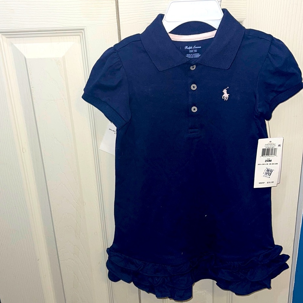 Ralph Lauren Baby Blue Dress with Panty